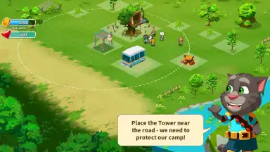 Captura de tela de Talking Tom Camp 6