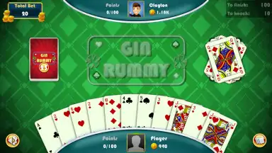 Captura de tela de Gin Rummy Gold 2
