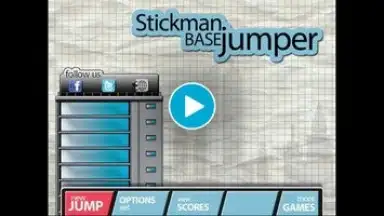 Captura de tela de Stickman Base Jumper 1