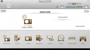 Captura de tela de Marantz Remote App 6