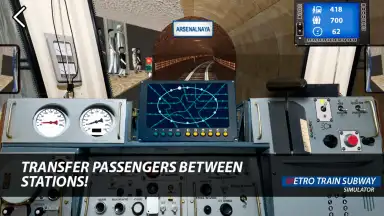 Captura de tela de Train driving simulator 3