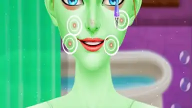 Captura de tela de Halloween Makeover : Spa And Salon 1