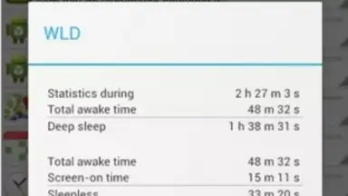 Captura de tela de Wakelock Detector-Save Battery 4