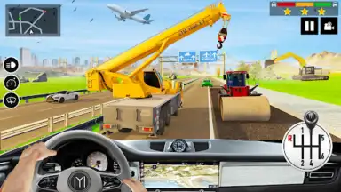Captura de tela de Road Construction Simulator 3D 7