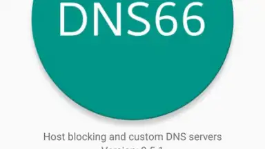 Captura de tela de DNS66 1