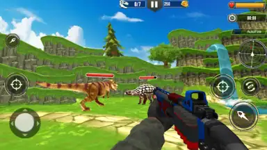 Captura de tela de Dinosaur Hunter 3D Game 6