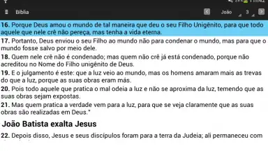 Captura de tela de Biblia fuera de línea 8
