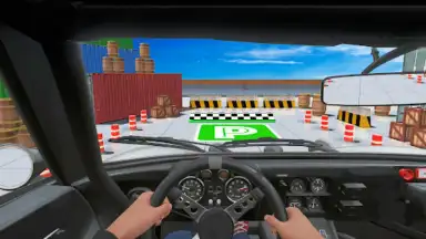 Captura de tela de Real Euro Truck Parking Games 3