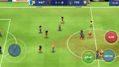 Captura de tela de Mini Football 6