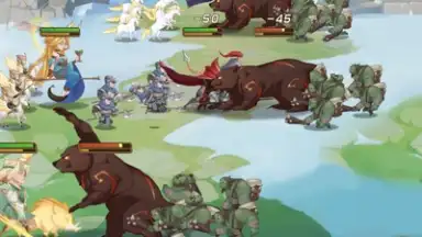 Captura de tela de Idle League: Rise of Gods 10