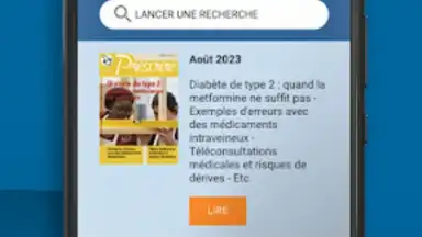 Captura de tela de Application Prescrire 9