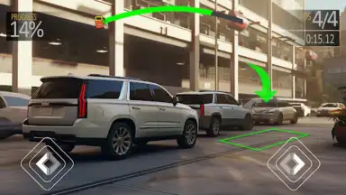 Captura de tela de Offroad Prado Parking Car Game 3