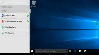Captura de tela de VMware Horizon Client 1