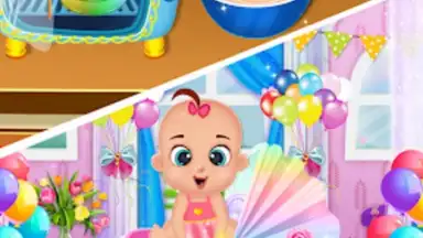 Captura de tela de Princess caring babyshower 3
