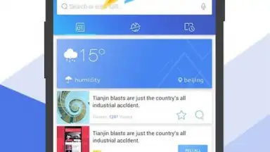 Captura de tela de Браузер Internet 2