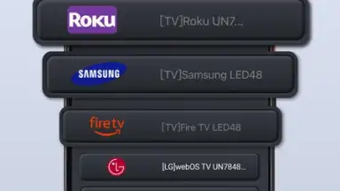 Captura de tela de Universal TV Remote for Roku & All TV 8