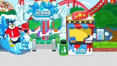 Captura de tela de My Town : ICEME Amusement Park Free 4