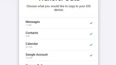 Captura de tela de Move to iOS 2