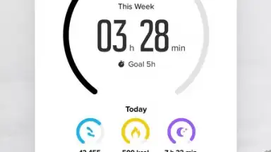 Captura de tela de Suunto 7