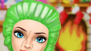 Captura de tela de Christmas Face Surgery: Virtual Surgery Hospital 2