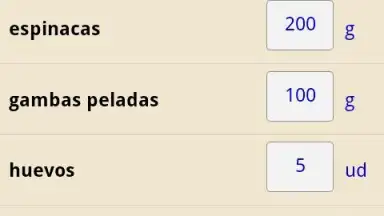 Captura de tela de Recetas 6
