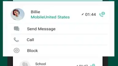 Captura de tela de Chkon Call ID 7