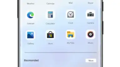 Captura de tela de Win 12 Launcher 7