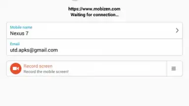 Captura de tela de Mobizen Screen Recorder 6