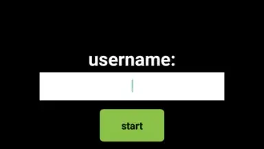 Captura de tela de Chating App 1