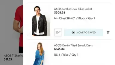Captura de tela de ASOS 12