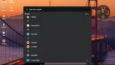 Captura de tela de Win 11 Launcher 13