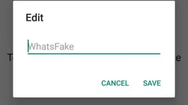 Captura de tela de Fake Chat Whatsapp 3