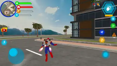 Captura de tela de Spider Rope Hero Man 3