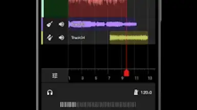 Captura de tela de Sony Music Pro 5