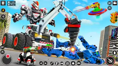 Captura de tela de Dragon Robot Car Transform 5