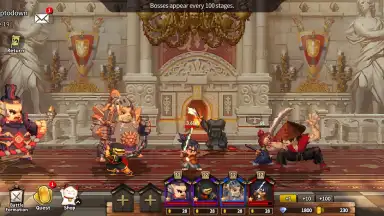 Captura de tela de Tiny Samurai Showdown 1