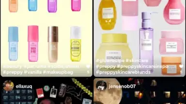 Captura de tela de Shuffles by Pinterest 1