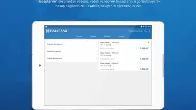 Captura de tela de Halkbank 2