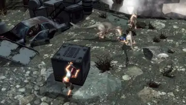 Captura de tela de Fallen World: Jurassic survivor 4