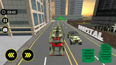 Captura de tela de Drive Army Offroad Mountain Truck 3