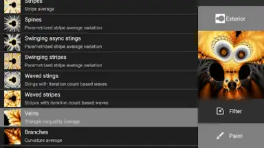 Captura de tela de MandelBrowser 12