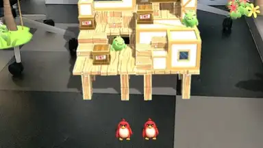 Captura de tela de Angry Birds AR: Isle of Pigs 1