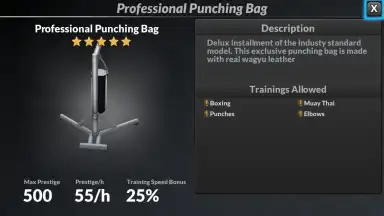 Captura de tela de MMA Manager 7