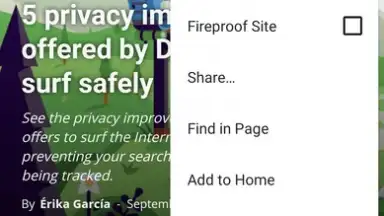 Captura de tela de DuckDuckGo Private Browser 6