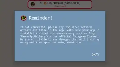 Captura de tela de BD NET VPN 1