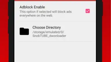 Captura de tela de SnobTUBE - Video Audio Downloader 7