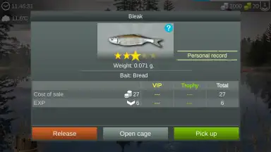 Captura de tela de My Fishing World 1