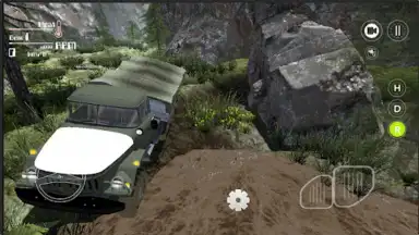 Captura de tela de Snow Runer : driving games 11