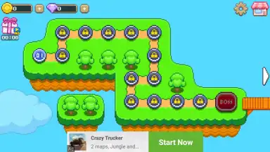 Captura de tela de Super Jim Jump 2
