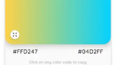 Captura de tela de Color Palette 7